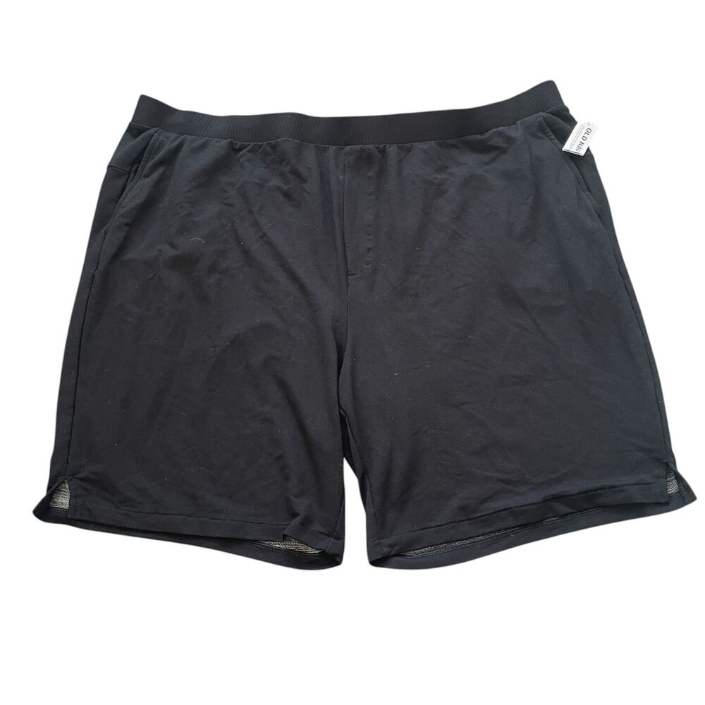 Old Navy NWT Mens XXXXL 4XLT Tall Pull On Shorts Elastic Stretch Casual Go Dry